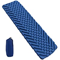 IREGRO Esterilla Inflable Acampada-Ultraligera Esterilla Acampada Camping Colchon Acampada-Portátil Colchon Acampada…